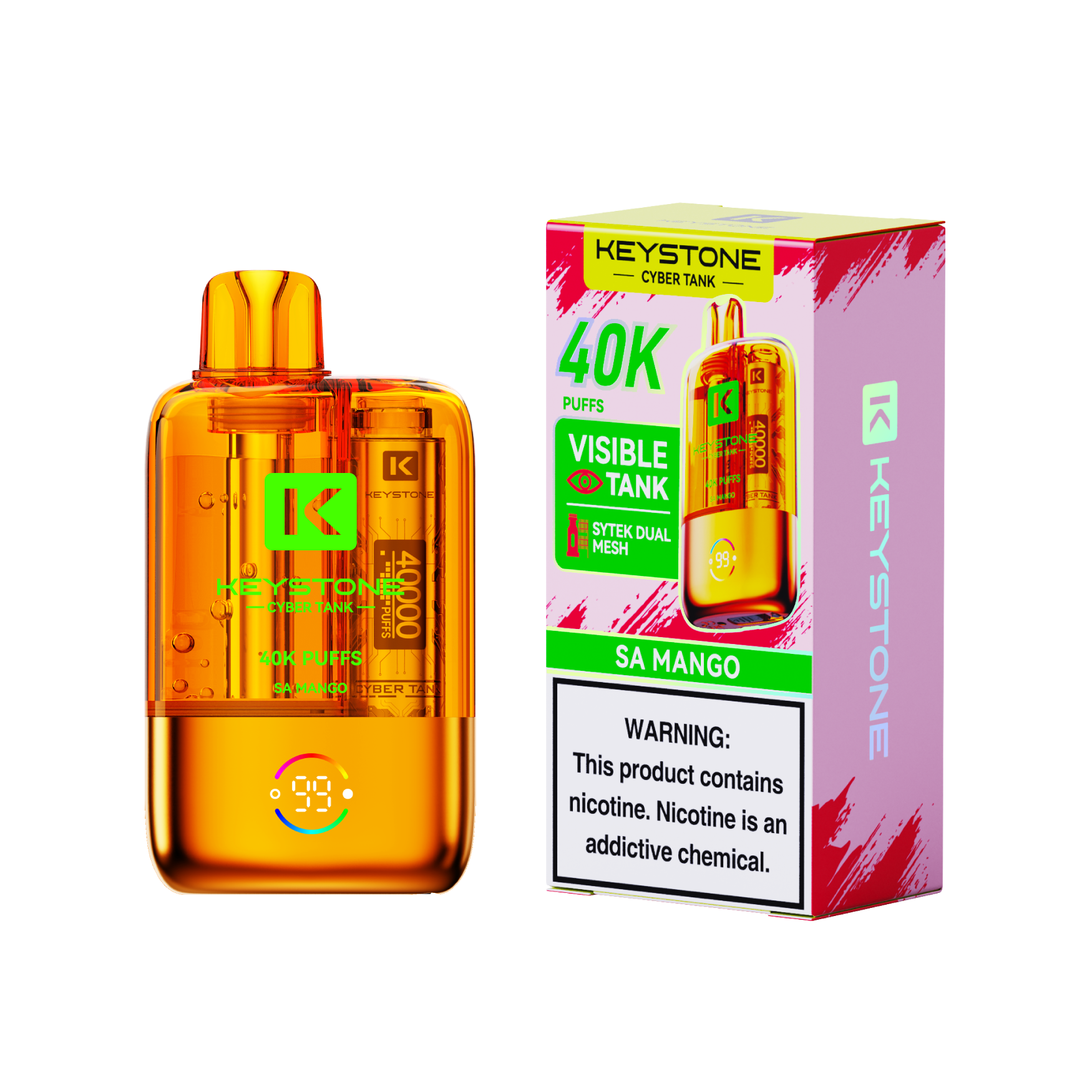 Cyber Tank 40K Keystone Vape product