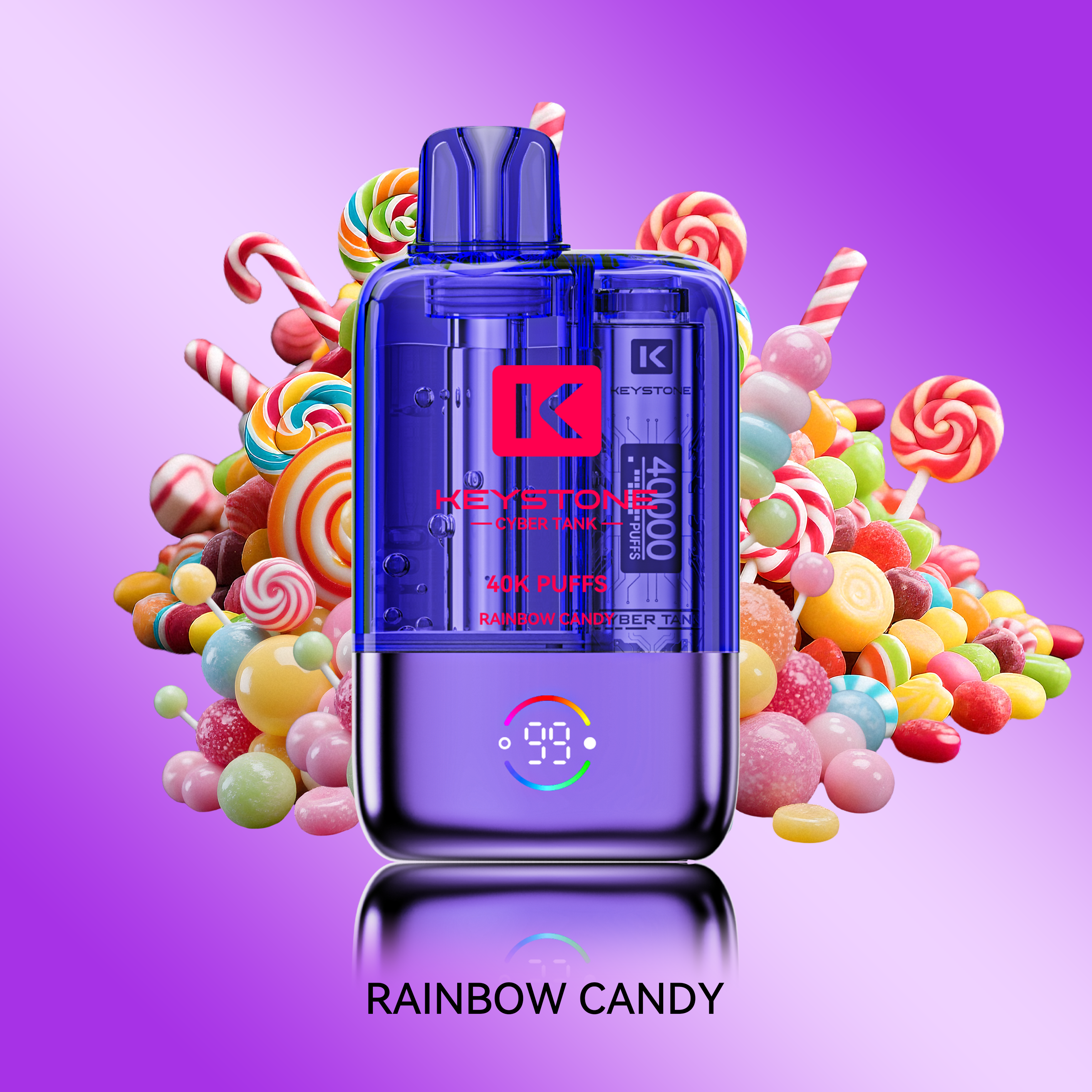 Keystone Cyber Tank 40K Rainbow Candy product detail