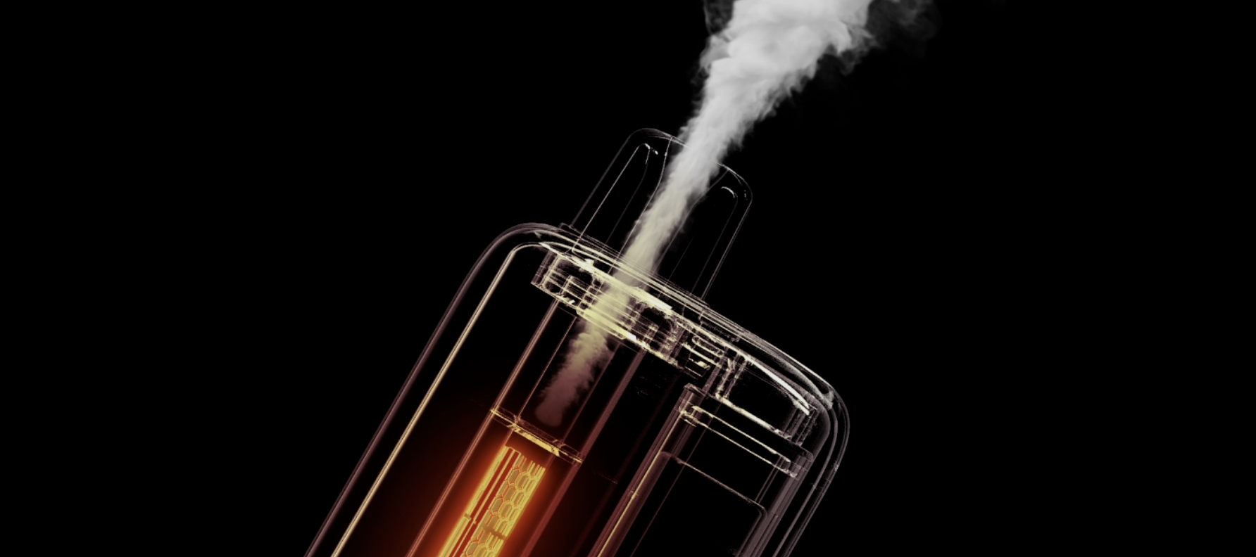 Cyber Tank vapour close-up with visible tank detail